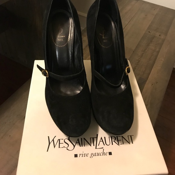 Yves Saint Laurent Shoes - YSL black heels